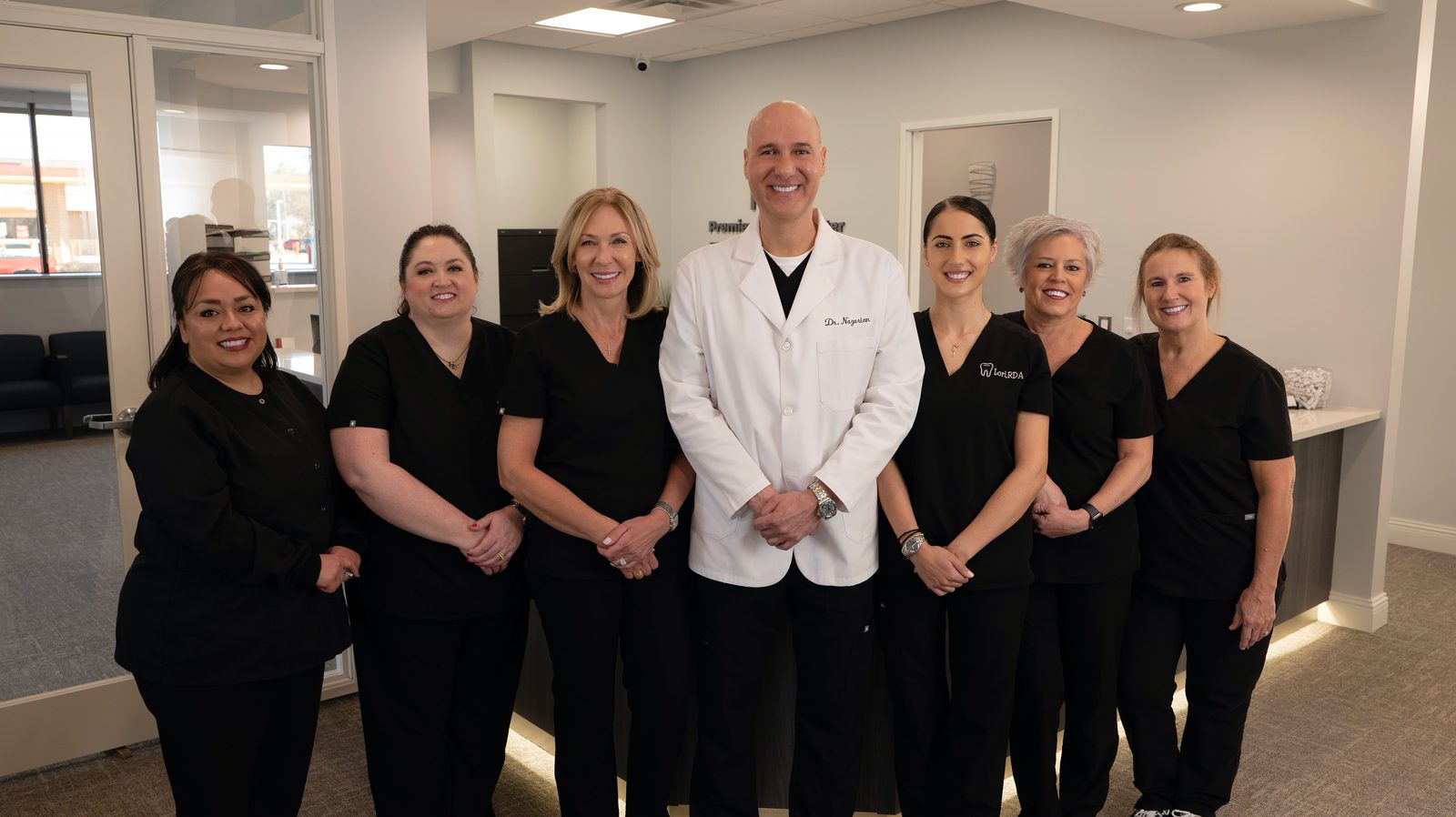 The team at Premier Dental Center in Shelby Township, Michigan